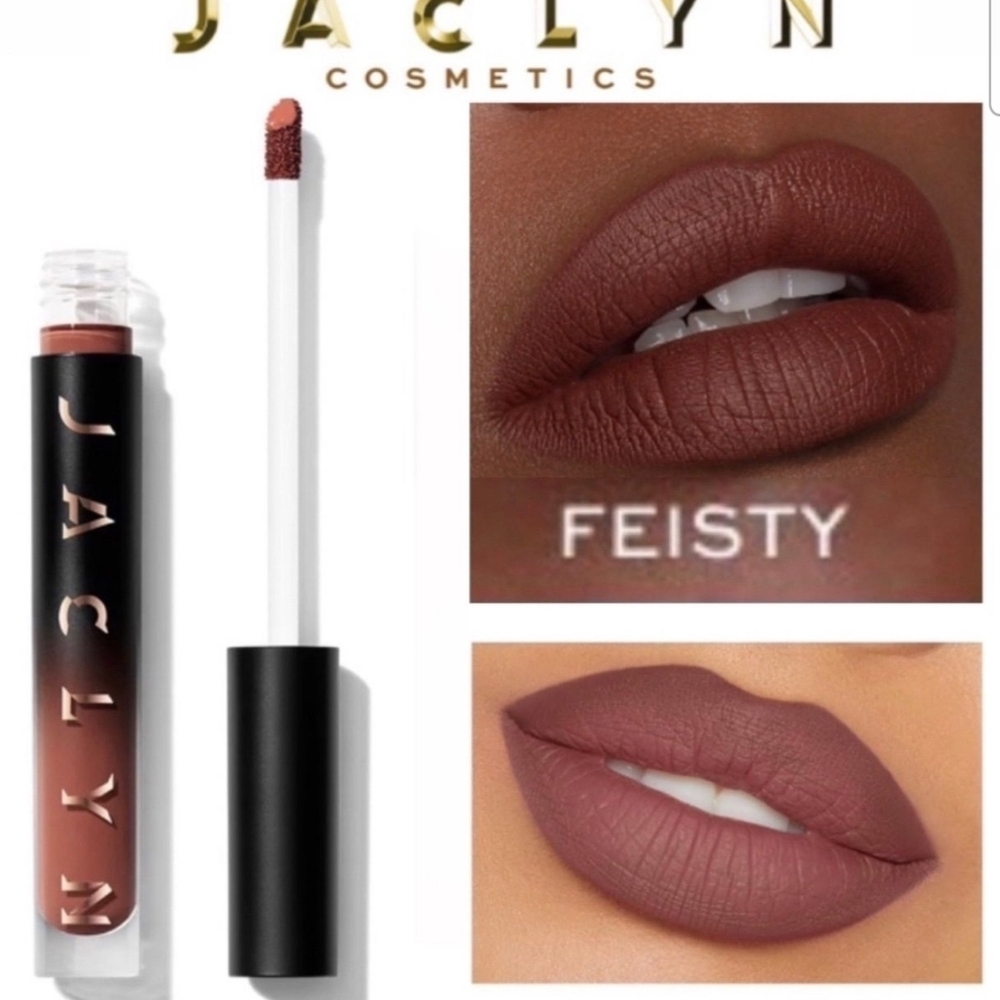 JACLYN Cosmetics POUTSPOKEN Liquid Lipstick FEISTY *RETIRED* - DISCONTINUED